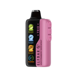 ELF BAR Trio 40000 Sour Strawberry Dragonfruit 5% Nicotine